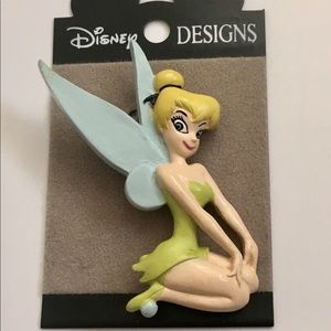 💚Disney Designs Tinker Bell 3D Pin Back Pin